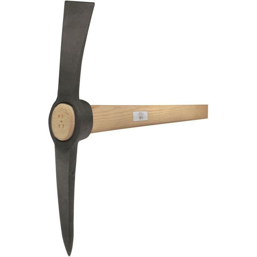 Idealspaten, Gartenhandwerkzeug, 3kg Aktions-Kreuzhacke ovales Auge geschmiedet ovales Auge ohne Stiel