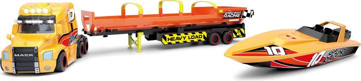 Produktbild Dickie Truck mit Schnellboot