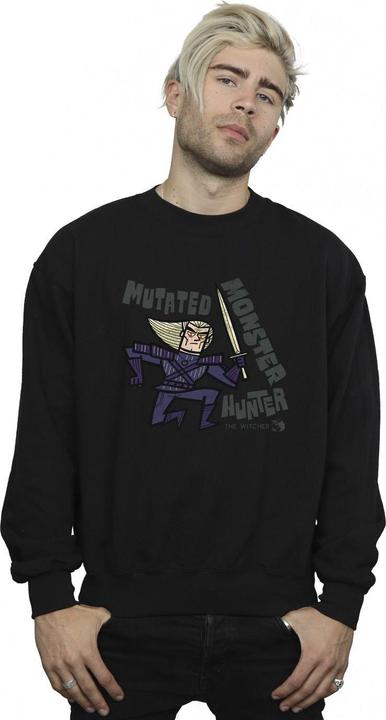 Actual product image Netflix Mens The Witcher Mutated Hunter Sweatshirt (M)