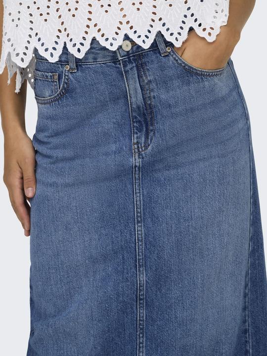 Actual product image Only Onllumi Midi Back Slit Skirt Dnm Pimnoos (L)