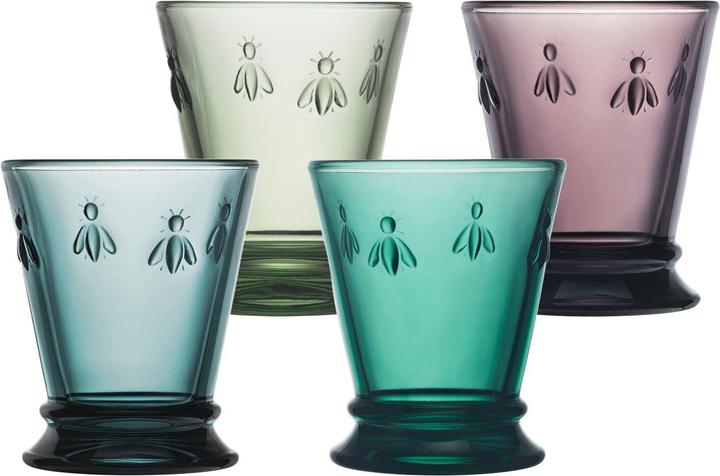 Actual product image La Rochère Abeille 4drink Mug Coloured.26cl (0.26 l, 4 x)
