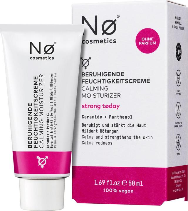 Produktbild Nø Cosmetics Beruhigende Feuchtigkeitscreme (50 ml, 24h Creme)