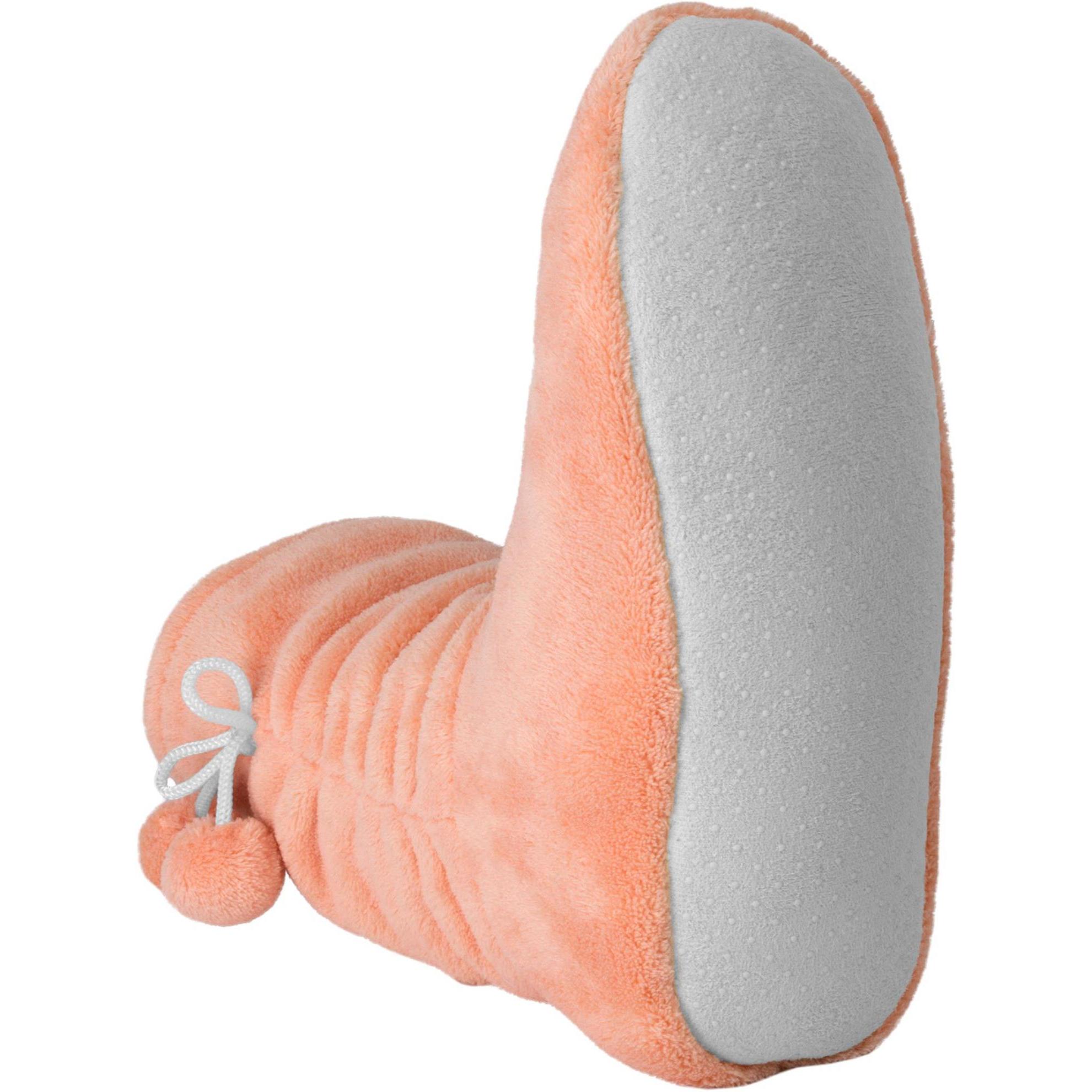 Thumbnail - Normani, Damen, Hausschuhe, Damen Fleece-Hausschuhe mit Bommeln, Orange, (39)