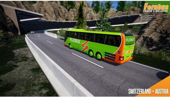 Produktbild Aerosoft Fernbus Simulator - Austria/Switzerland (PC, Multilingual)