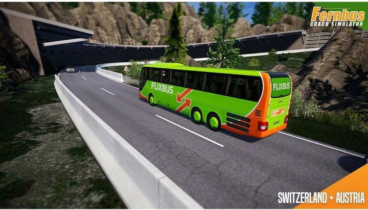 Produktbild Aerosoft Fernbus Simulator - Austria/Switzerland (PC, Multilingual)