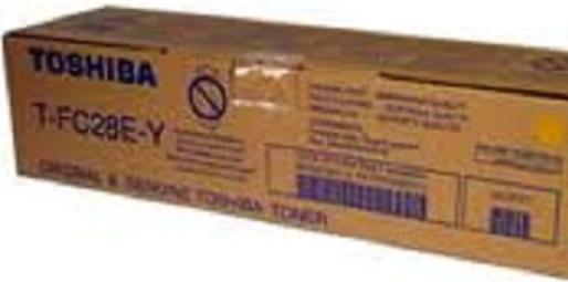 Actual product image Toshiba Toner cartridge - T-FC25EY - 6AJ00000202 - yellow - 26,800pages