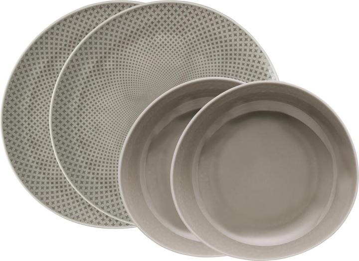 Actual product image Rosenthal Junto Pearl Grey dinner set 4 pcs (4 Piece)