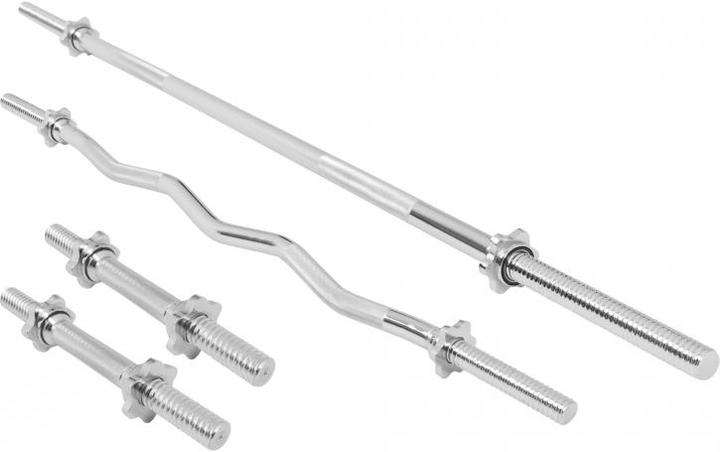 Produktbild Gorilla Sports Komplettset (6 x 1.25 kg, 6 x 2.5 kg, 2 x 5 kg, 2 x 10 kg, 2 x 15 kg)