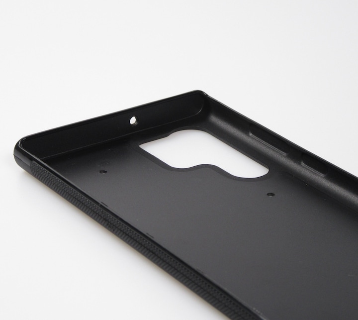 Image du produit PhoneLook Coque Silicone rigide noir Qsafoda 1 (Samsung Galaxy S22 Ultra)