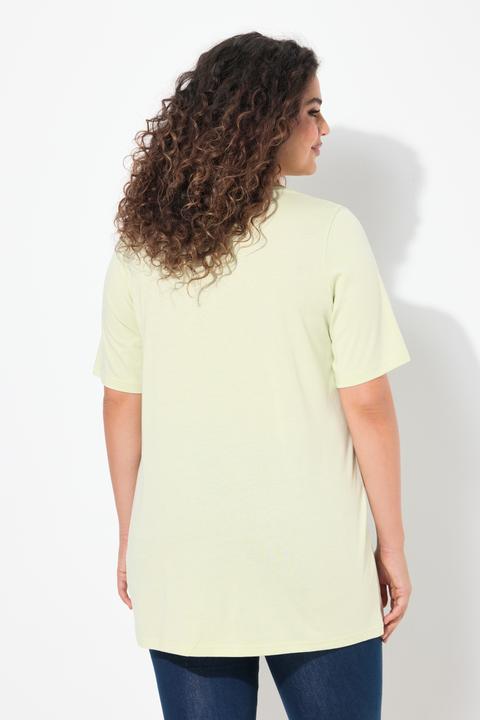 Actual product image Ulla Popken Essential Front Pleat Tee (42, 44)