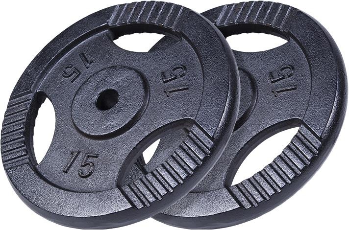 Actual product image Gorilla Sports Weight plate (2 x 15 kg)