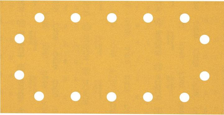 Actual product image Bosch Professional Zubehör EXPERT C470 Sandpaper with 14 holes for orbital sanders, 115 x 230 mm, G 240, 50 pcs. (240)