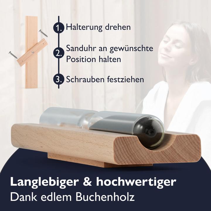 Actual product image Liebenstein Sauna sand timer