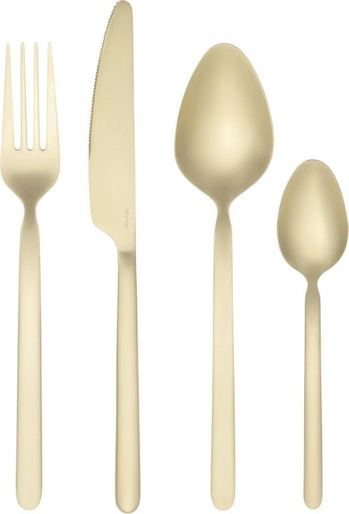 Blomus Cutlery set Stella black 16 pieces (16 pcs., Cutlery set)