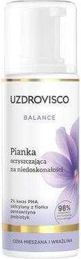 Actual product image Uzdrovisco Balance pianka oczyszczająca na niedoskonałości 150ml (Cleansing Foam, 150 ml)