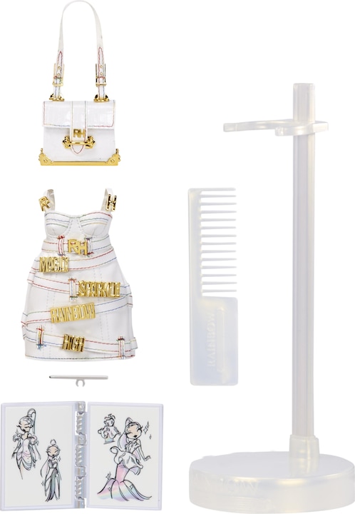 Actual product image Rainbow Fashion doll (assorted)