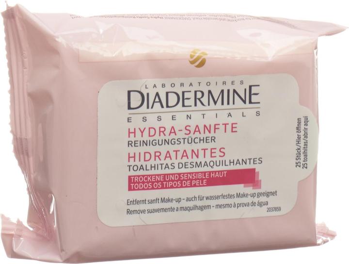 Actual product image Diadermine Essentials Hydrating (Cleaning cloths)