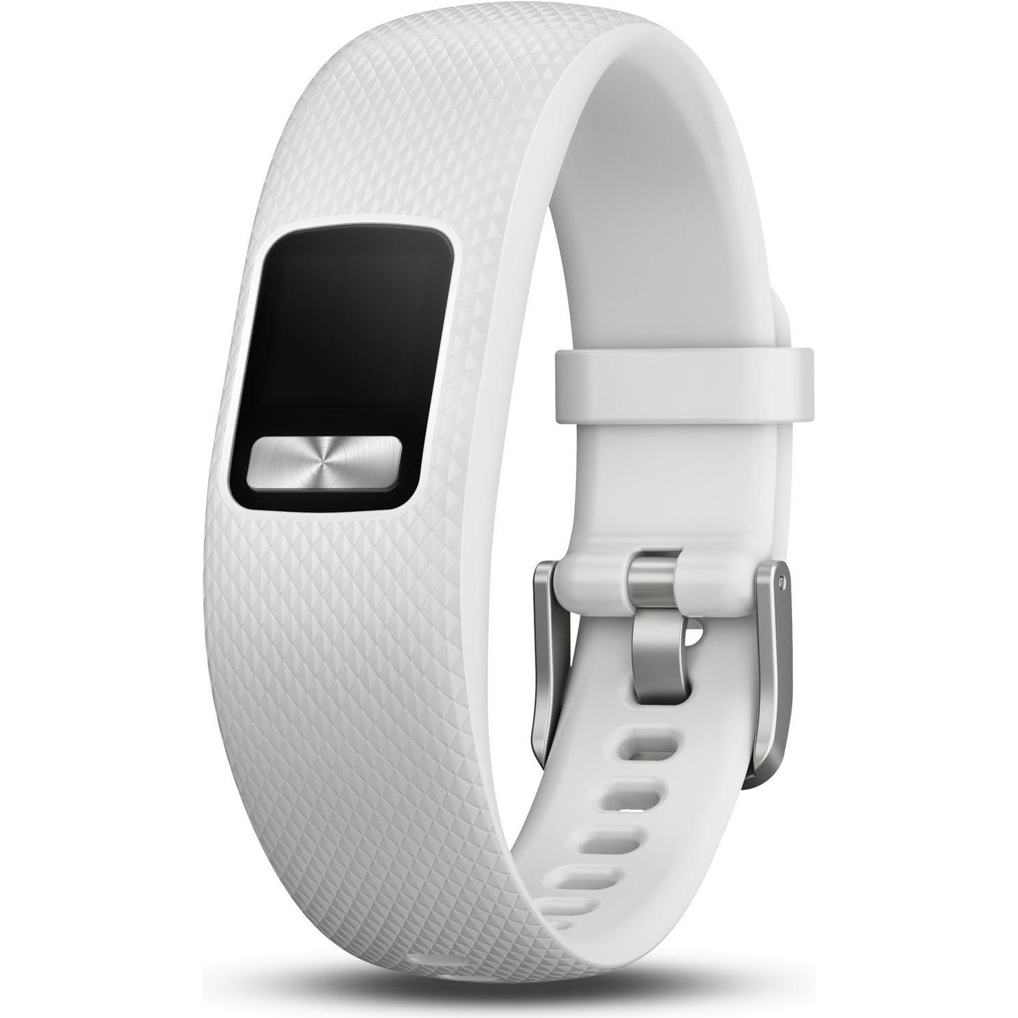 Garmin Ersatzarmband (Silikon, Vivofit 4), Uhrenarmband, Weiss