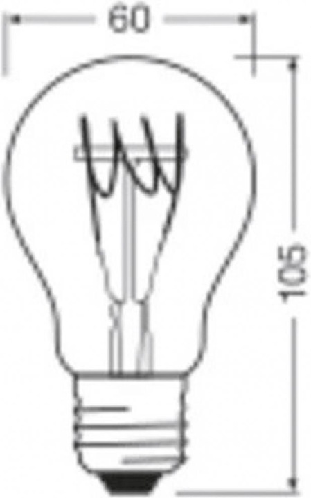 Produktbild Ledvance LED-Lampe (E27, 4.80 W, 470 lm, 1 x, F)