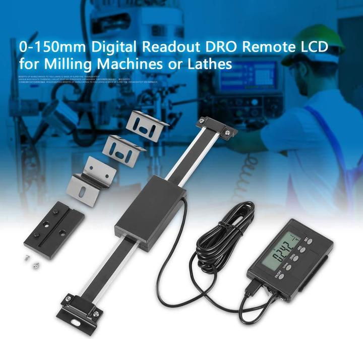 Immagine prodotto Vikye Linearmassstab mit Digitalanzeige (15 cm)