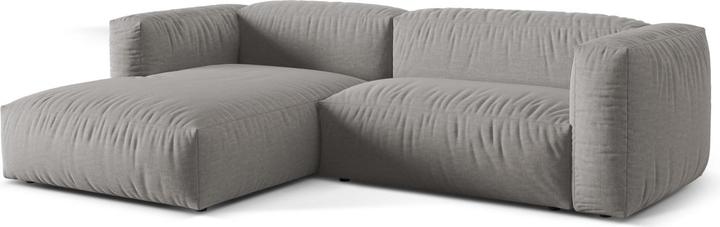 Image du produit Micadoni Canapé D'Angle Gauche Modulaire, "Martina", 2 Places, 283x176x75 Fabriqué en Europe (Canapé modulaire, Canapé d'angle)