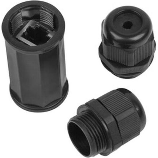 Thumbnail - Lanberg AD-RJ45-OS6-IP67 RJ45 INLINE COUPLER IP67 CAT.6 FTP WATERPROOF (UTP, CAT6, 0.33 m), Netzwerkkabel