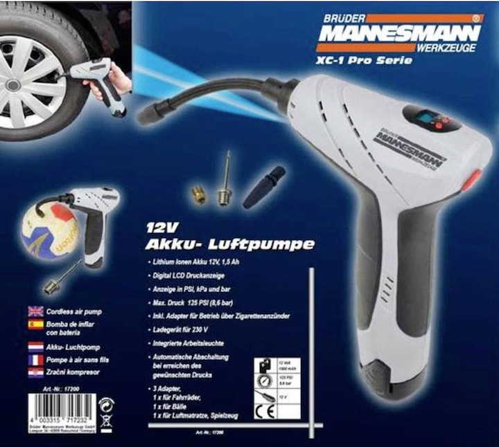 Produktbild Mannesmann Luftpumpe