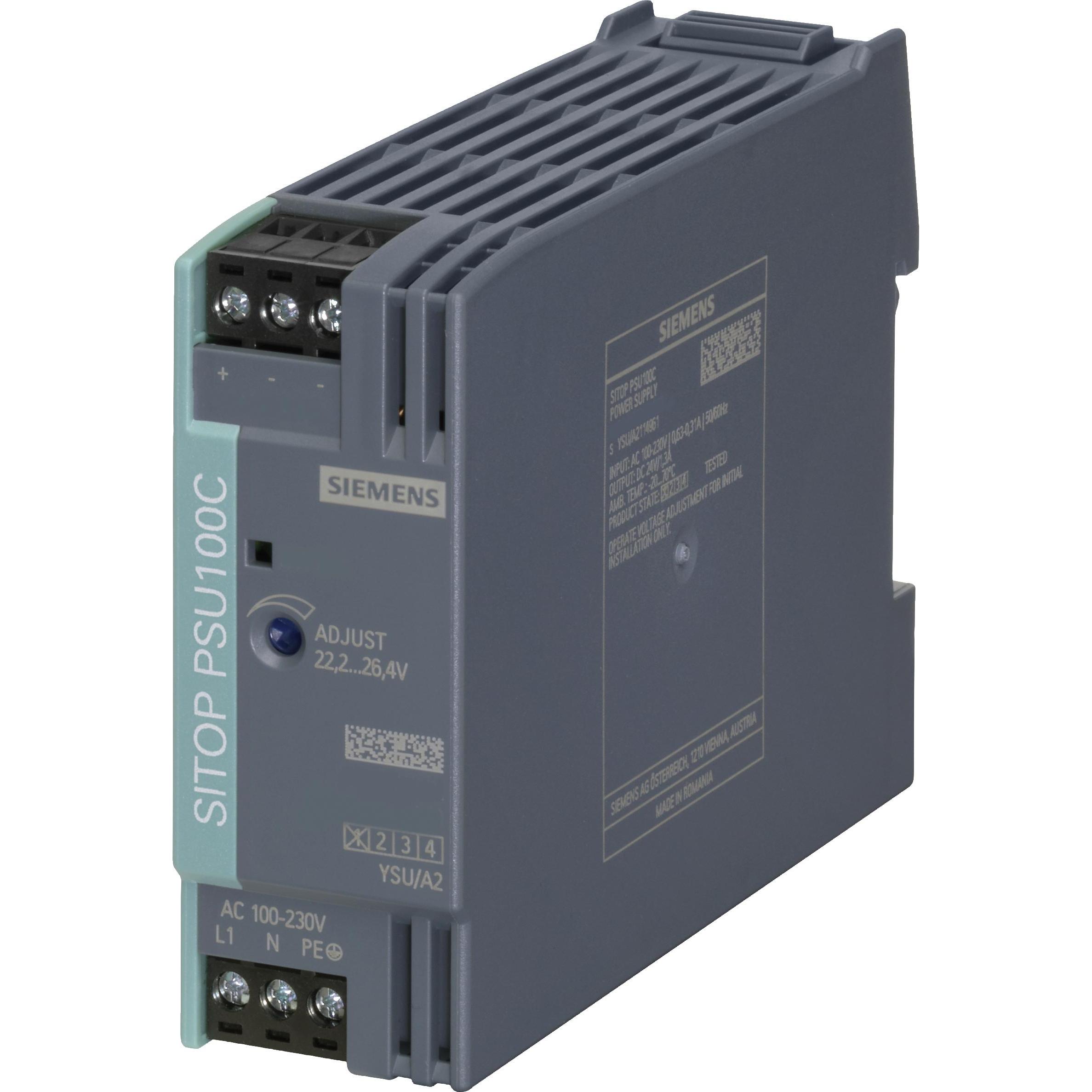 Siemens, Systemstromversorgung, Hutschienen-Netzteil (DIN-Rail