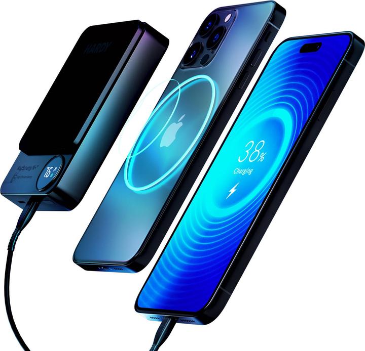 Produktbild 3MK HARDY MagSynergy Ni+ 10.000mAh (10000 mAh, 22.50 W)