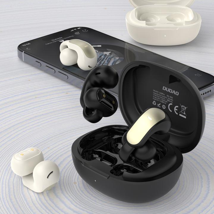 Actual product image Dudao U20 Pro TWS Bluetooth kabellose Kopfhörer - schwarz (No noise cancellation, 50 h, Wireless)
