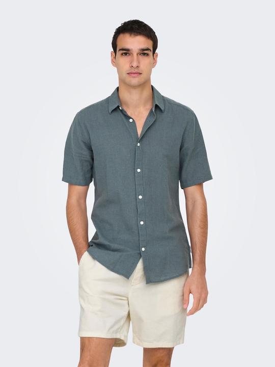 Immagine prodotto Only & Sons Onscaiden Life Ss Solid Linen Shirt Noos (XS)