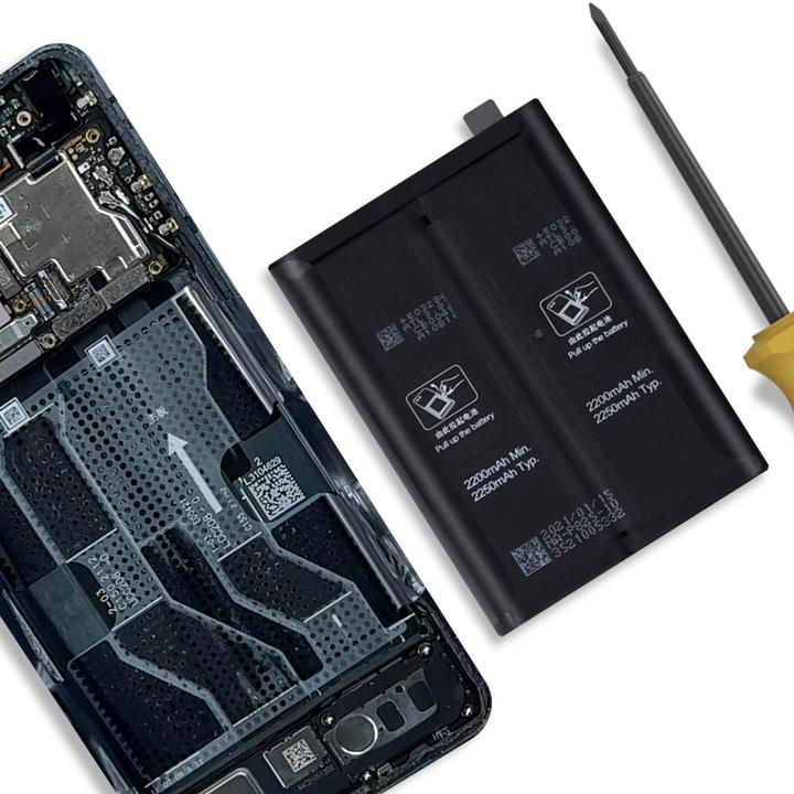 Actual product image Clappio 4500mAh replacement battery