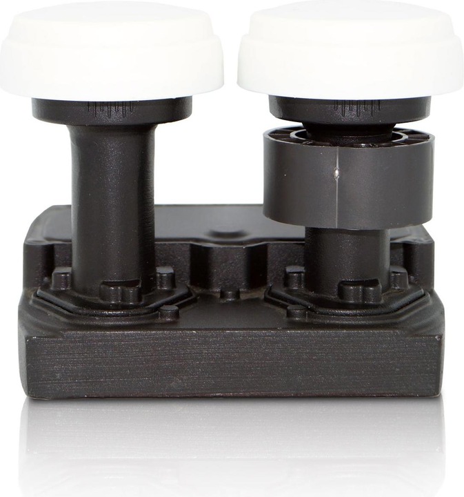 Produktbild FTE Premium Monoblock Quad LNB Sat-Antenne (4-Teilnehmeranschluss, Zwei-Satelliten-Positionen, HD 1080 (Quad LNB)