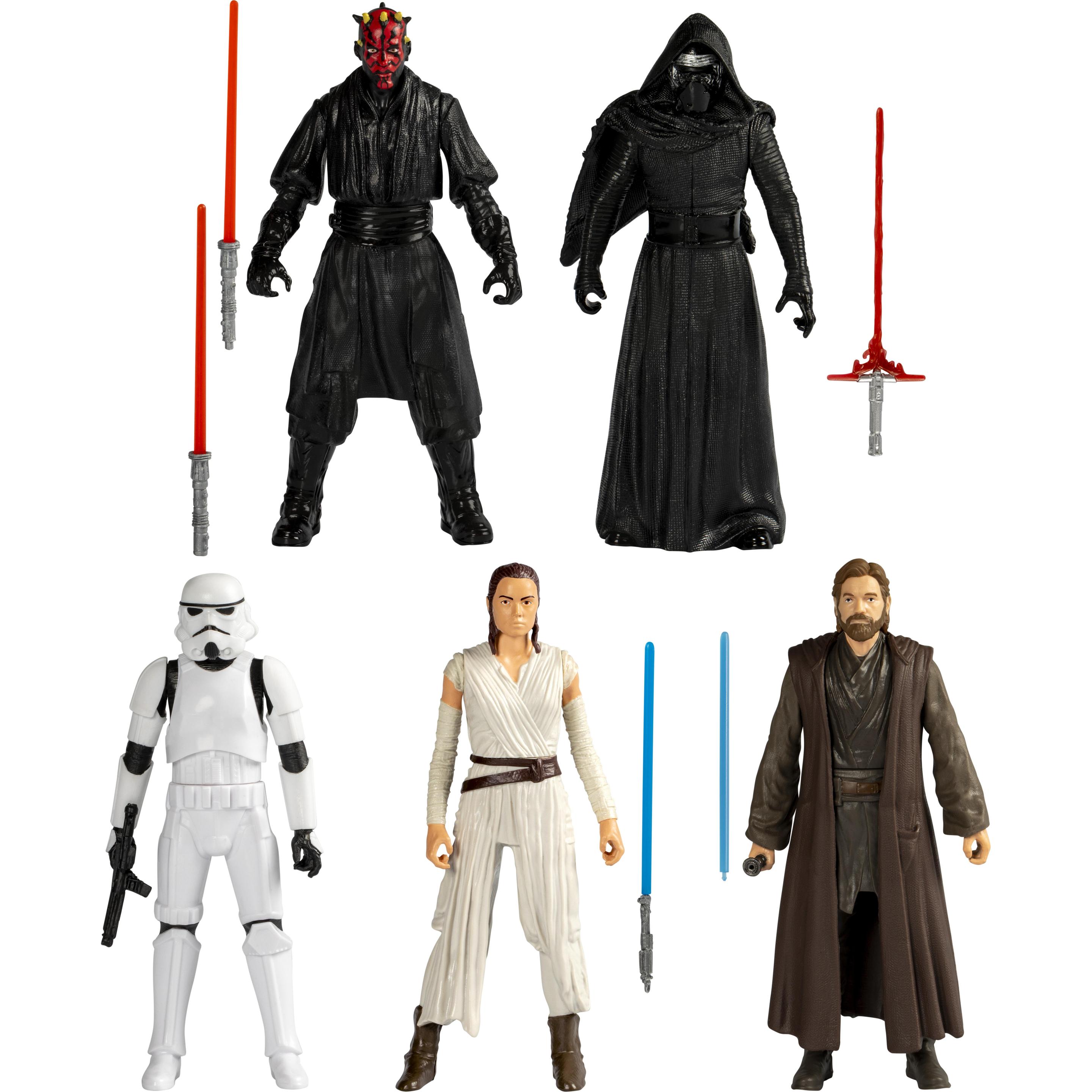 Star Wars Galaktisches Macht-Set, Action-Figurenset (Skala 15 cm), 5er-Pack