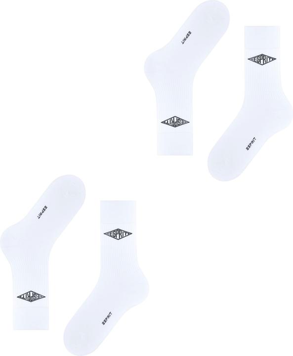 Immagine prodotto Esprit Unisex Logo SO 2P (Confezione da 2, 39 - 42)
