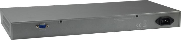 Produktbild LevelOne GTP-2881 28-Port L3 Lite Managed Gigabit PoE Switch 24 PoE Outputs 185W, 4 x 10-Gigabit SFP Plus (28 Ports)