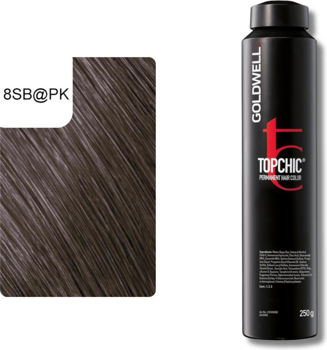 Image du produit Goldwell Topchic Elumenated (8SB@PK - argenté blond éluminé brun cuivré)