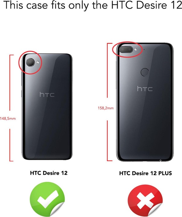Actual product image Nalia Cell phone case (HTC Desire 12)