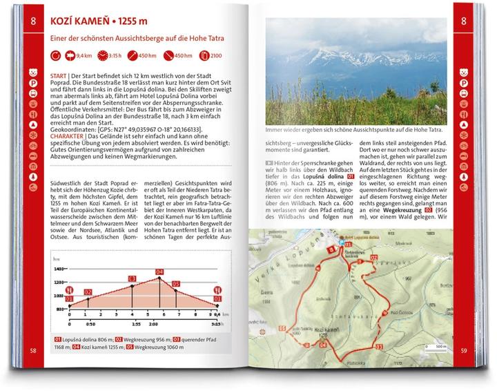 Image du produit Wanderführer Tatra (Allemand, Michael Will, 2021)