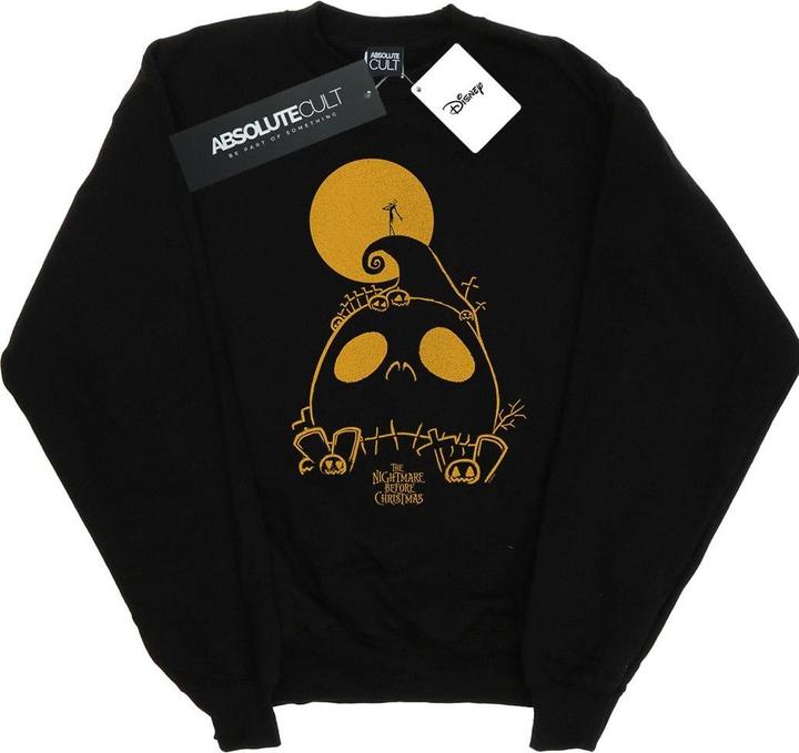 Produktbild Disney Nightmare Before Christmas Jack Skellington Cemetary Sweatshirt Mädchen (140, 146)