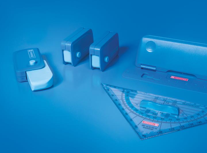 Produktbild Brunnen Taschenlocher Colour Code azur