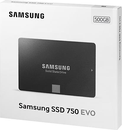Produktbild Samsung 750 EVO Basic (500 GB, 2.5")