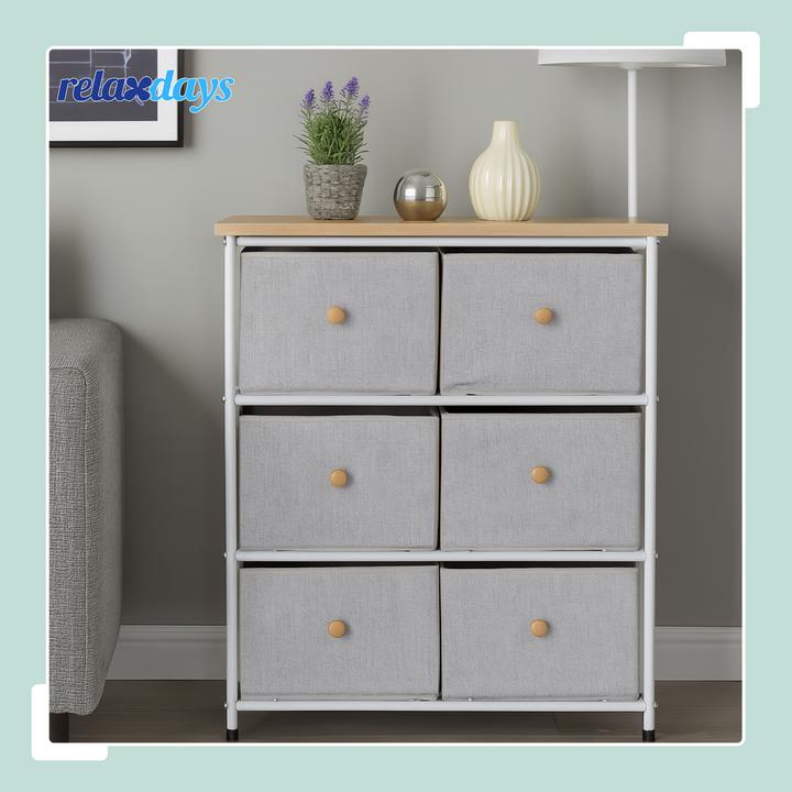 Image du produit Relaxdays Commode (60 x 32 x 73 cm)