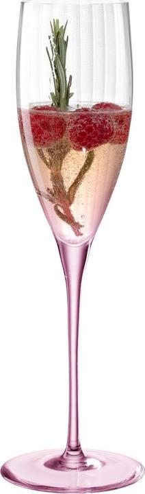Produktbild Leonardo Sektglas Poesia 250 ml, 6 Stück, Rosa (25 cl, 6 Gläser, Sektgläser)