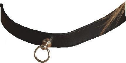 Produktbild Rimba Leder Halsband 1.5 cm breit