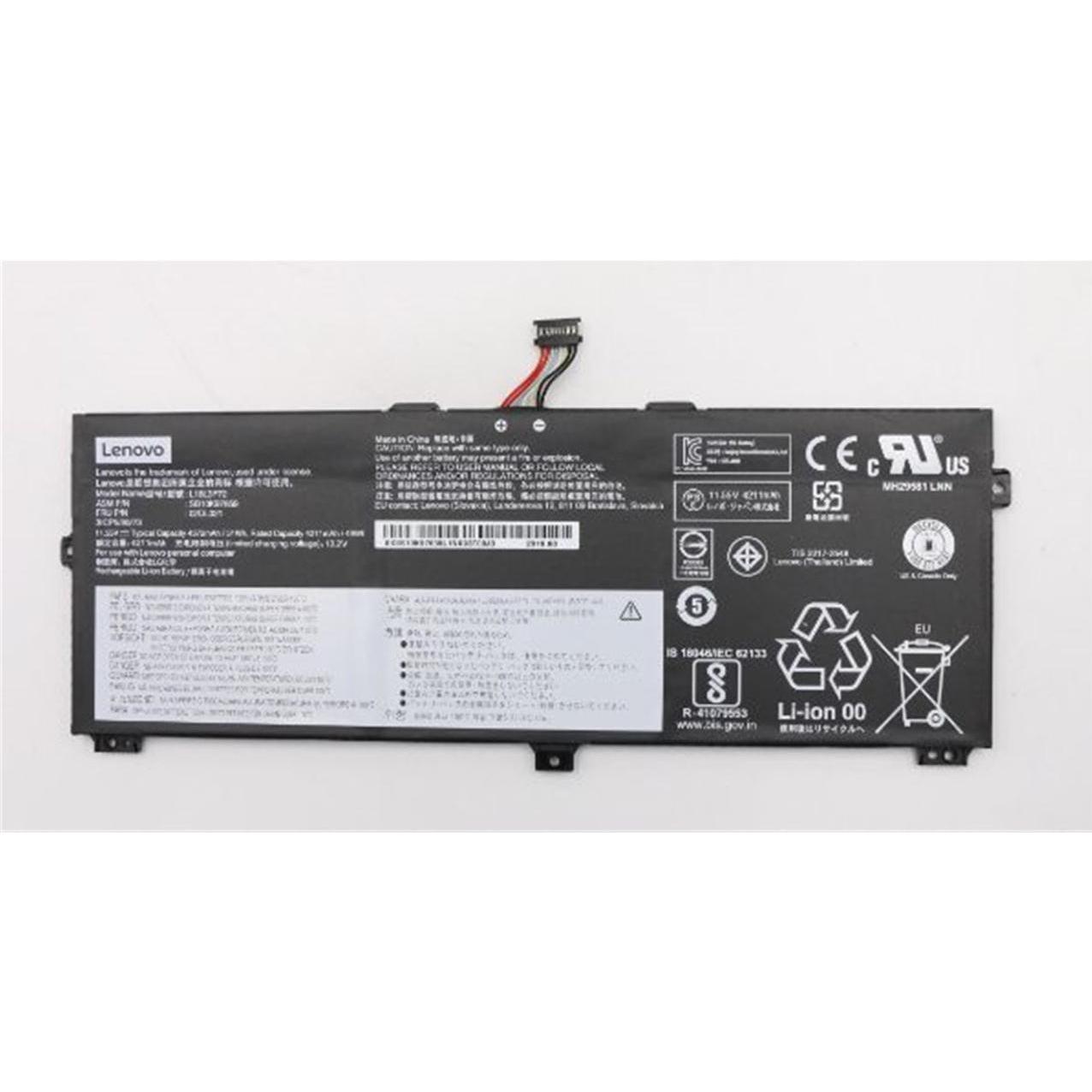 Lenovo Battery 3 Cell Internal 50Wh, LiIon (3 Zellen, 4372 mAh), Notebook Akku