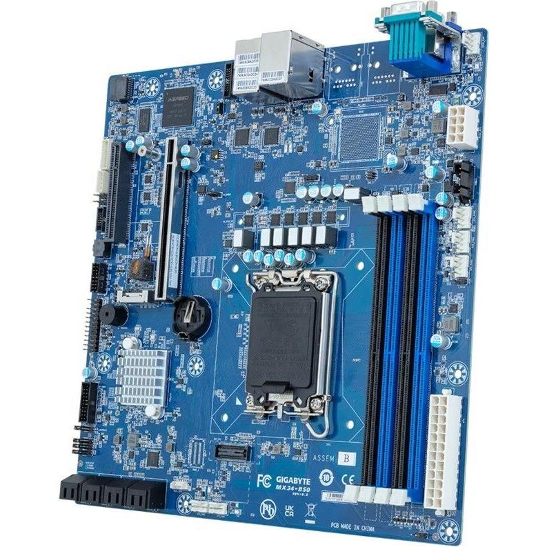 Gigabyte Płyta główna MX34-BS0(MR) 1x LGA1700 Intel Xeon E-24XX C262 (4x DIMM 8x SATA 1xM.2 2x1Gb (L