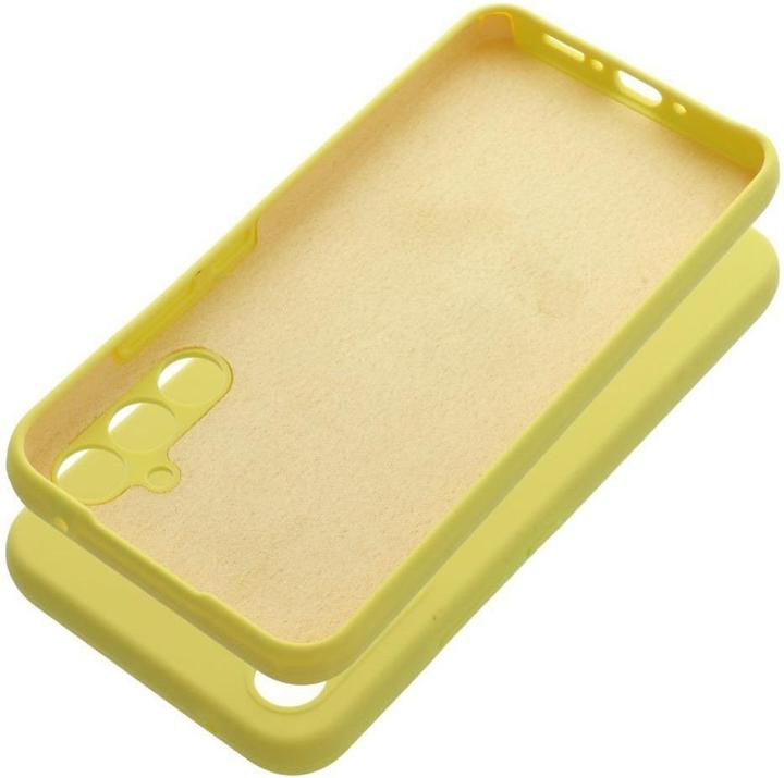 Produktbild OEM Back panel cover Case SILICONE 2mm for SAMSUNG A34 5G lemon
