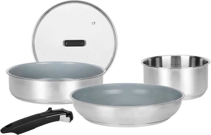 Sitram Cookware Set (Stainless steel, 18 x 9 cm)