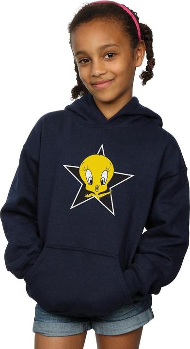 Produktbild Looney Tunes Tweety Pie Star Kapuzenpullover Mädchen (152, 158)